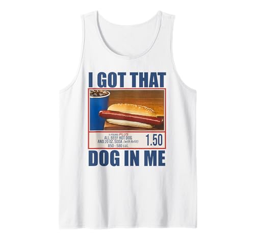 I Got That Dog in Me, Funny Hot Dogs Combo Hotdog Lover Tank Top