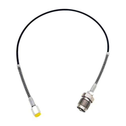 Manguera de aire de buceo en espiral de 60 cm G5/8 para recarga de cilindros
