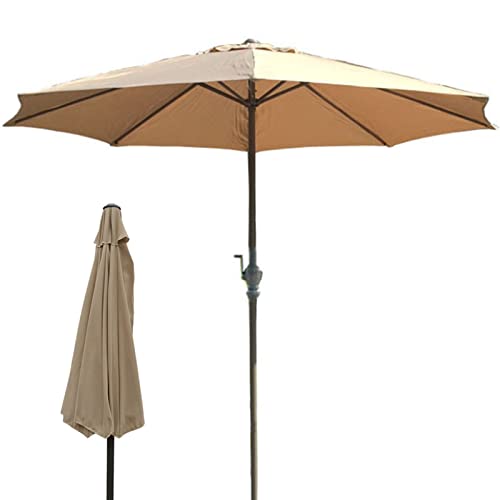 Sombrilla de patio al aire libre con protección a prueba de viento y agua XJBTBA