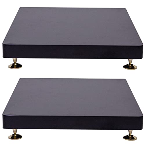 Soporte para Altavoces, Soporte de Aislamiento for subwoofer, Paquete de 2, Soporte Base, Plataforma de pies de Aislamiento de Altavoz, Base estabilizadora elevadora, con Clavo de Cobre Fijo(35x35cm)