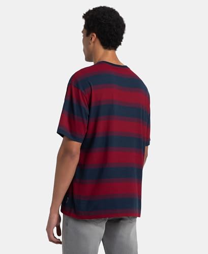 Image of Jockey UM24 Men's Super Combed Cotton Rich Striped Oversized T-Shirt