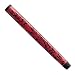 Winn DriTac X Midsize Pistol Putter Golf Grip, Red/Black