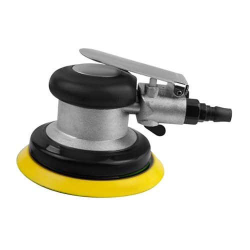Housoutil 5'' Padded Sanding Discs Large Sanding Machine Air Sander Polisher Woodworking Sander 000 RPM Air Tools for Mechanics
