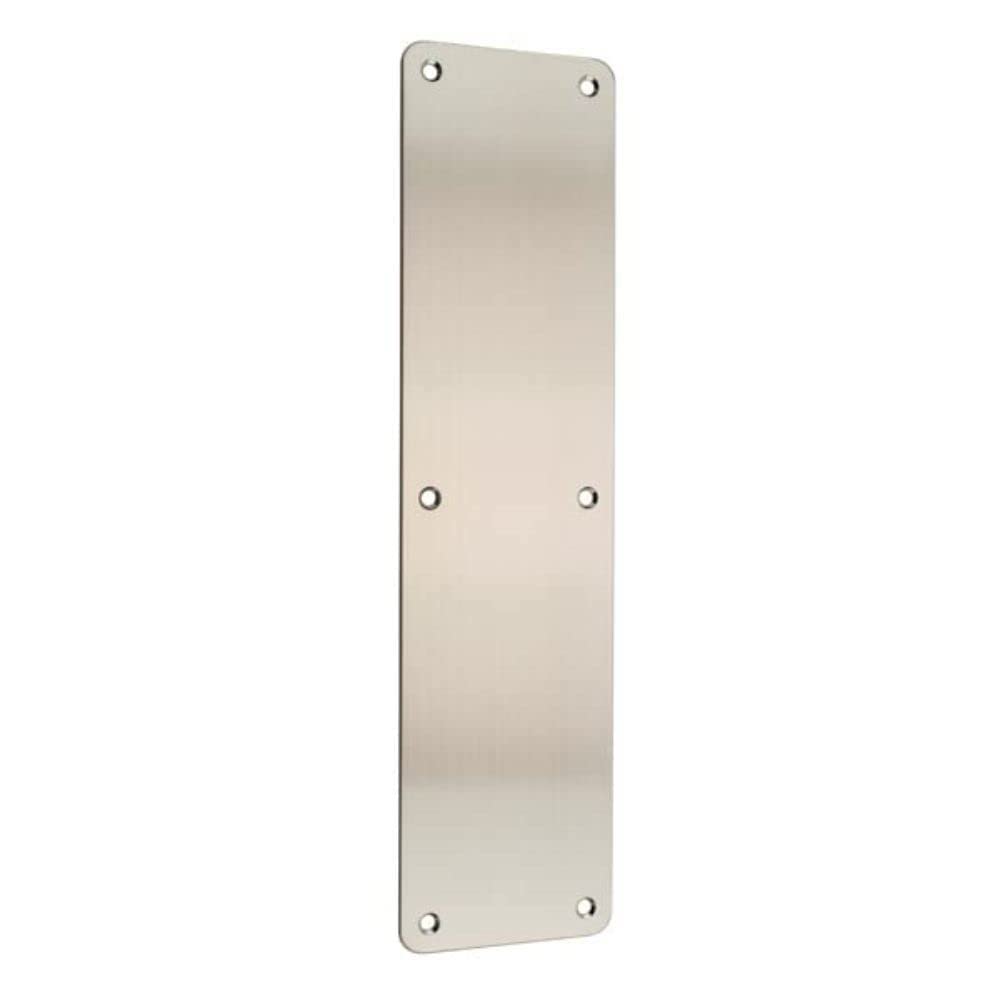 Stainless Steel 650x75mm Door Finger Plate, Silver, 650x75 mm