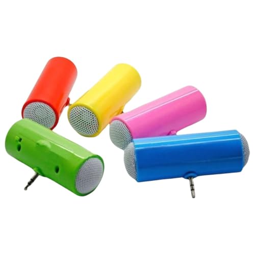 Portable Speaker Mini Speaker with 3.5mm Square Speaker Music Signal Adapter Adaptier for Mobilephone PC Laptop MP3 Gifts