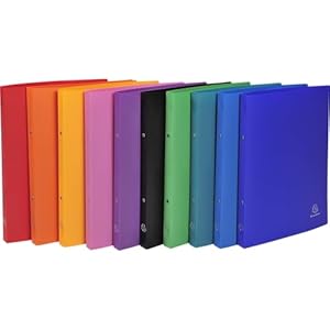 Exacompta 541999E Ringbuch A4 2 Ringe 20er Pack