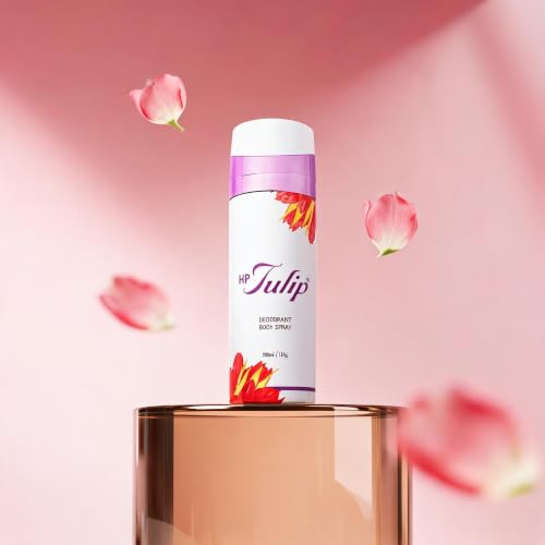 Image of HP Tulip Deodorant for Women, 200 ml | Floral, Fresh - Long lasting eau de parfum | Musk, Lavender, Geranium & Orange | Best Spring Fragrance |Gift For Sister | Gift For Friends