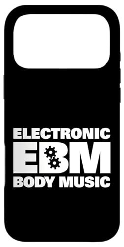 �d�q�{�f�B�~���[�W�b�N EBM Word with Gears in B �X�}�z�P�[�X iPhone 17 Pro Max �p