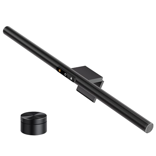Image of LYMAX Monitor Light Bar, Eye-Care USB Computer Lamp with Wireless Remote, Motion Sensor, Fit for All Monitor, Adjustable Color Temperature /Brightness, No Screen Glare for Home Office Gaming Desk Lamp