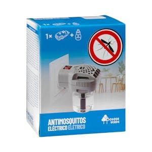 Difusor insecticida antimosquitos Bosque Verde eléctrico incluye recambio líquido Caja 1 ud. Pack 2