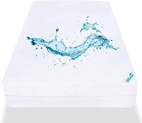 Fulll XL Matratzenschoner mit Reißverschluss, wasserdicht, Fulll XL Matratzenbezug, atmungsaktiv und sechsseitig Fulll XL Matratzenbezug bis zu 33 cm Tiefe Cover