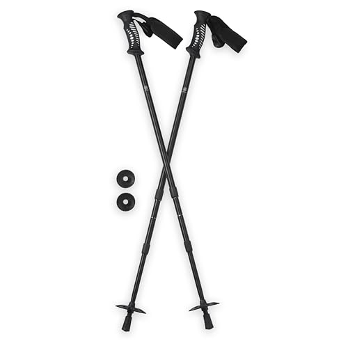Bâtons de randonnée Gaiam pour explorer les sentiers de camping et marche