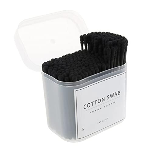 Enakshi® 2x200x Dual Head Cotton Buds Swab Tip Sticks Wooden Makeup Applicator Black|Health & Beauty | Makeup | Makeup Tools & Accessories | Eyelash Tools-picture-56