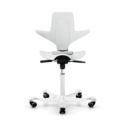 Capisco Puls 8010 Xtreme EXR 009 White - Ruedas universales (45,5 - 64 cm), color blanco