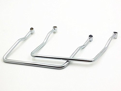 Soporte para barra de alforja de 22 cm para Yamaha VN VT VTX Suzuki Custom (22cm) miniatura 7