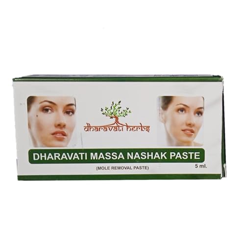 Image of Dharavati Herbs Wart Removal Cream | Ayurvedic Massa Removal Cream | Wart Remover Ointment | Skin Tags | Pack of 5ml