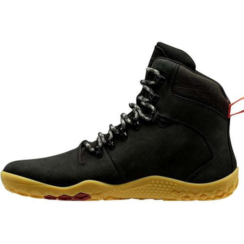 Image of Vivobarefoot Magna Forest ESG, Womens Leather And Wool Hiking Trainers With Barefoot Sole