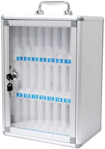 Mobile Phone Locker with Lock - Secure Storage Cabinet for Students Workshops & Conferences - Cell Phone for Safe Keeping