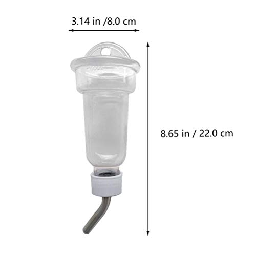 POPETPOP 1 Conjunto Garrafa De Água Hamster Coelho Cobaia Garrafa de Água Garrafa de Água Automático