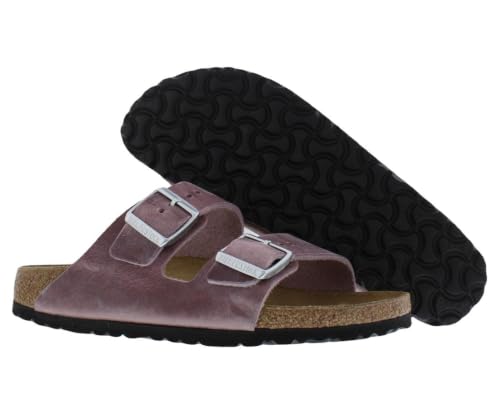 Image of Birkenstock Arizona Narrow Unisex Shoes Size 6, Color: Lavender /Amethyst