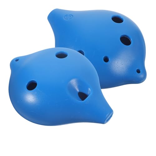 ifundom 2pcs Beginner Ocarina Portable Music Instrument for Adults Lightweight Design with Diverse Mouth Styles for Easy Learning Practice