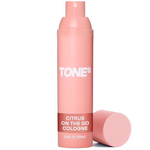 TONE Cologne & Body Mist for Men & Women | Citrus Cologne Spray | Notes of Grapefruit Orange and Pistachio | On The Go | Cologne and Perfume Mist Travel Size Spray 3.4 fl oz