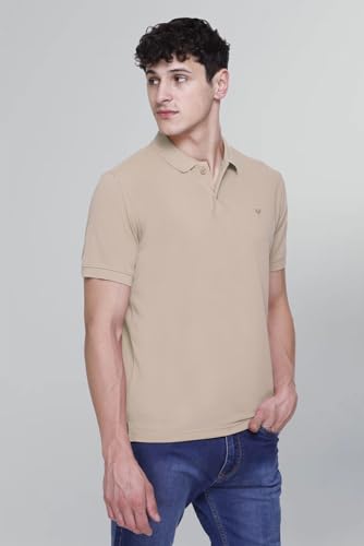 Image of Half Cotton Polo T Shirt for Man with Pocket - Regular Fit Mens Collar Tshirt