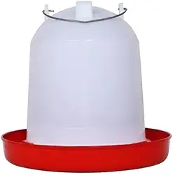 Bebedouro Para Galinhas E Aves Em Geral - Cap. 10 L Cor Branco