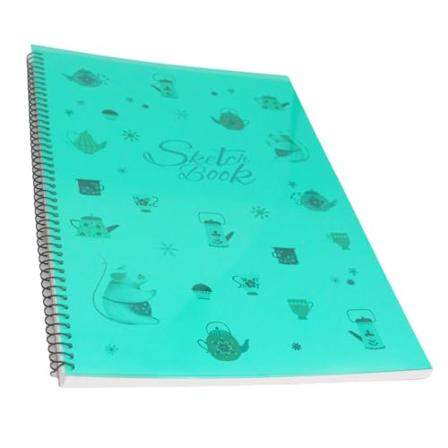 Image of A4 PVC Flexible Plastic Sheets, 10Pcs 0.3mm Thick A4 Size, Transparent DIY Crafts Film(Green)