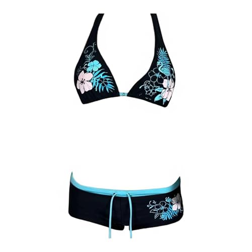2 Piece Y2k Halter Bikini Sets Women Sexy Swimsuit Beach Sets Cute Summer Going Out Outfits 2025 Vacation 2000s (Black,Small)
