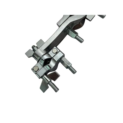 Clamp para montaje de platillos y cowbell ajustable de metal miniatura 5
