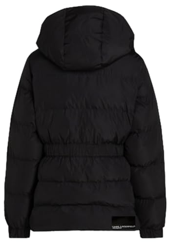 KARL LAGERFELD JEANS Belted Puffer la Doudoune Idéale pour les Sorties Hivernales