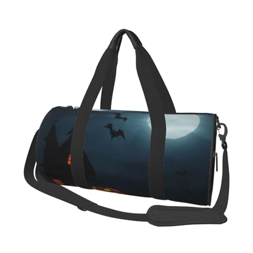 Sac de voyage Halloween rond pour vos weekends et séances de sport