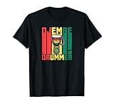 Gran atuendo de batería Djembe para todos los bateristas y músicos que aman el instrumento Djembe. Djembe es un tambor en de copa de África occidental con una membrana de piel estirada sobre él.