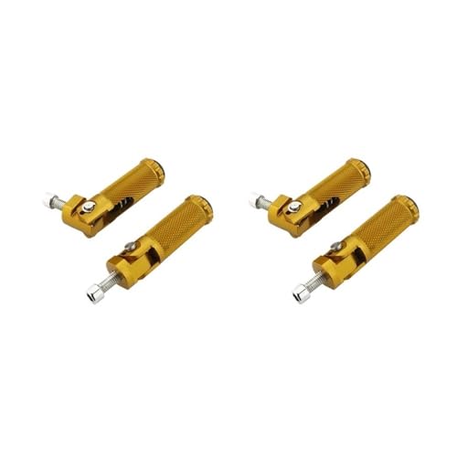 Repose-pieds universels pour moto tout-terrain avec pédales pliantes arrière de 8mm