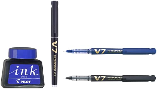 Image of BRUSTRO Technical Pen (Pack of 6) & Metallic Brush Pens - Set of 10 Color & Artists Gold TAKLON Set of 10 Brushes for Acrylics