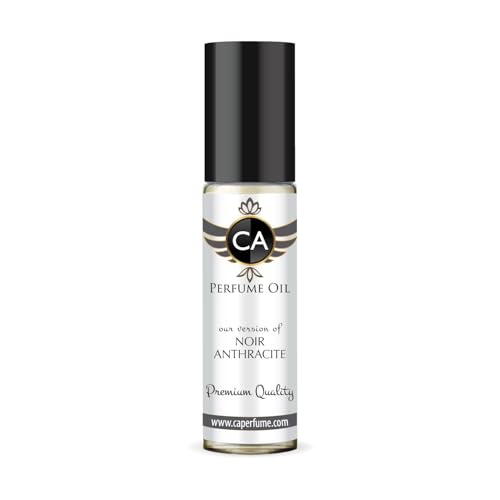 CA Perfume Impression of Noir Anthraci̇te for Men Perfume Oil Chypre Scent Long Lasting Cologne for Men Travel Size TSA Ready Mini Parfum Body Oil Roll-on 0.33 Fl Oz 10ml