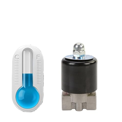 Vanne solénoïde 1/8" en acier inoxydable 304 durable pour circuit d'eau pure