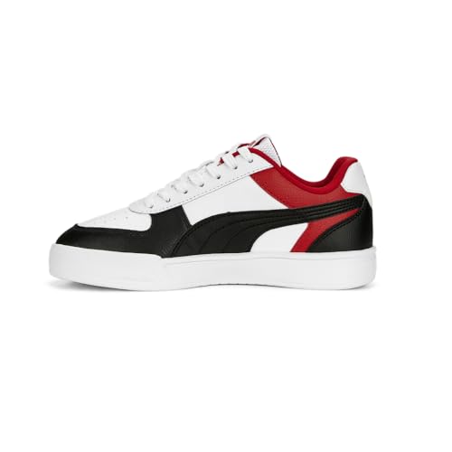 PUMA Kids Boys Caven Block Lace Up Sneakers Shoes Casual - White3