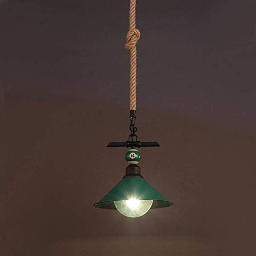 Lustre Loft pour Rénovation Salon et Éclairage Restaurant Vert