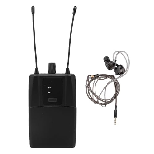 Récepteur bodypack sans fil Garsent 660-690 MHz idéal pour les concerts de scène en groupe