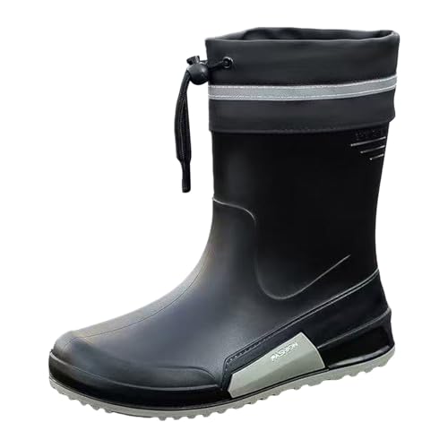 Bottes en caoutchouc hautes femme imperméables pour jardin et pluie