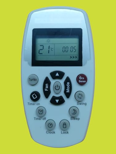 Image of Air Conditioner Remote Compatible with /Replacement for Whirlpool Ac Remote | Model -110a | Match with Your Existing Remote Before Placing The Order | Exactly Same Will Only Work
