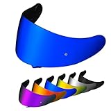 PSLER GT Air 2 Visor - GT Air 2 Helmet Tinted Visor CNS-1 Face Shield Replacement for GT Air Neotec-1 CNS-1 TC-5 TC-9 GT Air 2,Deep Blue