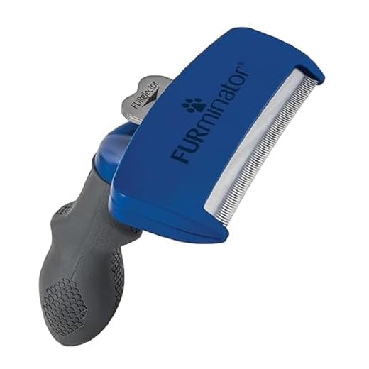 FURminator Ferramenta de remoção de pelos para cães grandes e longos de 23 a 41 kg, preto