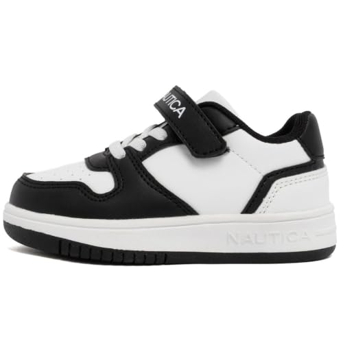 Image of Nautica Kids Adjustable Strap Shoes | Comfortable Casual Sneakers for Boys and Girls, Toddlers & Little Kids