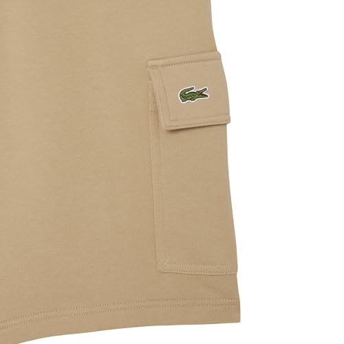 Image of Lacoste Men's Cotton Fleece Cargo Shorts