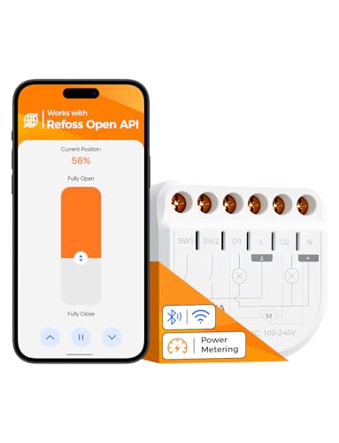 Refoss R21 Interruttore WiFi Intelligente — Tapparelle Smart, Spesa Mini