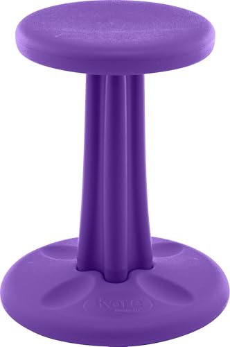 Kore Junior Wobble Stool, Ages 8-9, 16in Tall, Purple