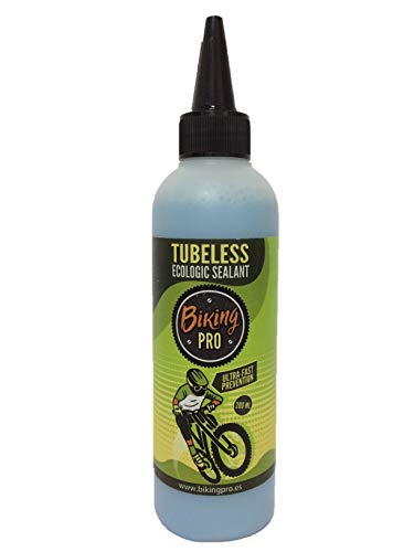 Biking Pro liquido tubeless 200 ML. Gama Ecologic